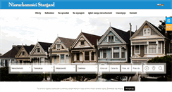 Desktop Screenshot of nieruchomoscistargard.pl